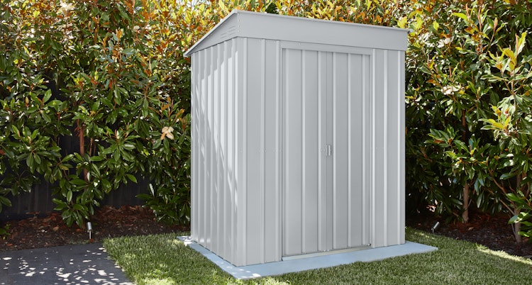 Globel Metallgerätehaus Skillion S64 - S84