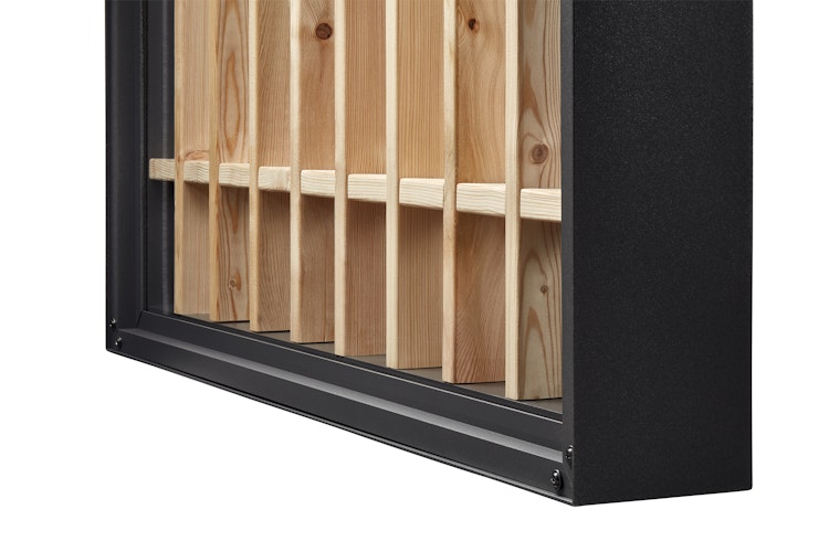 Gutta Rechteckvordach BS Timber 160 inkl. Wasserspeier und Sonderfarbe