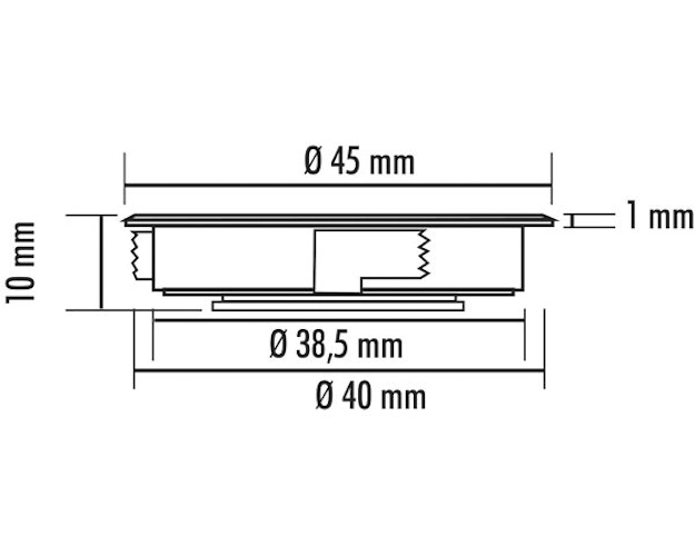 Seliger Minispot 800 LED - 3er Set