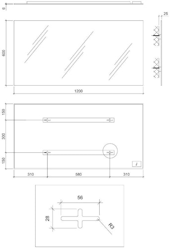 Ximax Infrarotheizkörper GLAS Paneel schwarz