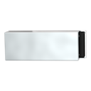 Vorschaubild Griffwerk PURISTO 1.0 -Edelstahl poliert Schlosskasten -Gegenkasten