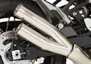 Vorschaubild HURRIC SLIP-ON Schalldämpfer Pro 2 Retro Edelstahl hochglanzpoliert für KAWASAKI Z900 RS
