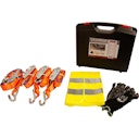 Vorschaubild Autotransportgurt Kofferset, Radsicherung 1-teilig