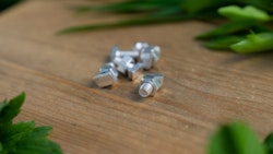 Vitavia Schrauben- und Mutternsatz Hammerkopf Aluminium eloxiert (10 Stück)