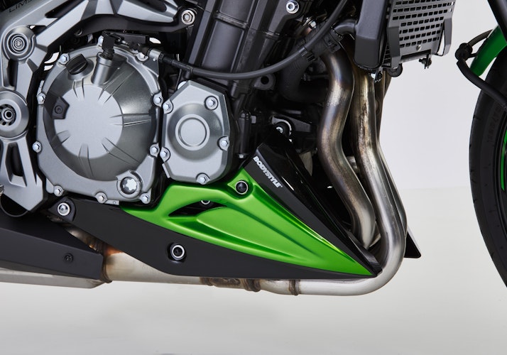 BODYSTYLE Sportsline Bugspoiler ABS Kunststoff schwarz für KAWASAKI Z900, Z900 (70 kW)