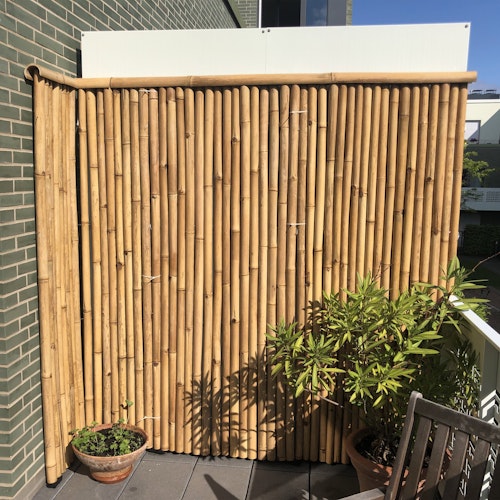 BambusBASIS Sichtschutz Bambusmatte