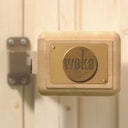 Vorschaubild Weka Saunatürgriff-Set für Massivholztür