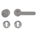 Vorschaubild Griffwerk Wechselgarnitur VAYA 291 AVUS fast2fix Fast2Fix Rosetten rund Knopf R2 Samtgrau R