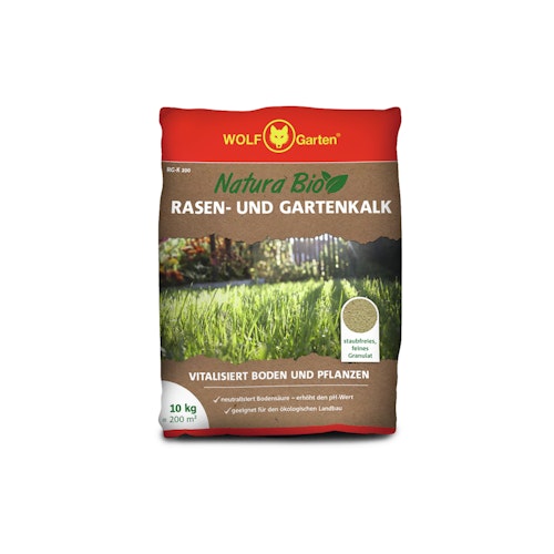 WOLF-Garten NaturaBio Rasen- & Gartenkalk P744 10kg