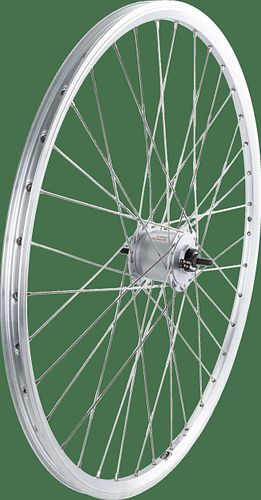 CONTEC Vorderrad Classic Z19 + Shimano DH-C3000 28 Zoll silber