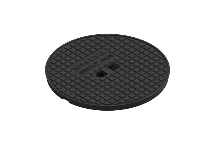 Kessel 680317 - Abdeckplatte ungebohrt 12,5t