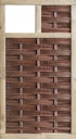 Vorschaubild T&J LABO-3D Weidengeflechtzaun 94x180 mit 1 Fenster oben