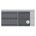 Vorschaubild TraumGarten Squadra Doppeltor auf Maß