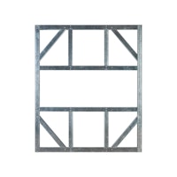 Globel Fundamentbodenrahmen für Metallgerätehaus Tower 86 - 108