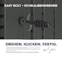 Vorschaubild Suncast Kunststoff-Gerätehaus Modernist mit Schiebetür – stahlverstärkt