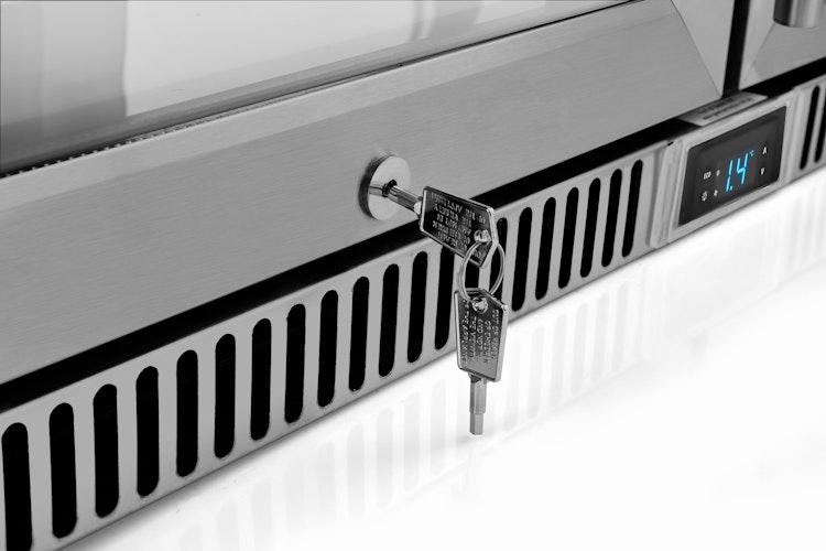 NAPOLEON Kühlschrank, zwei Türen