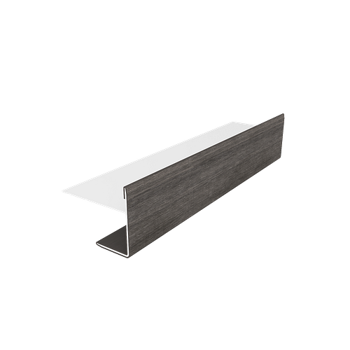 NewTechWood Alu-Coex Endprofil 74 x 61 x 37 x 3000 mm