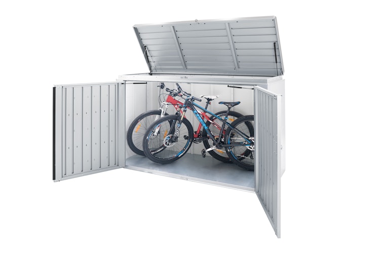 B-Ware Biohort HighBoard-160 x 70 x 118 cm (Größe 160)-quarzgrau-metallic