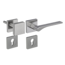 Vorschaubild Griffwerk Wechselgarnitur LEAF LIGHT SIEGER DESIGN eckig - Samtgrau, Kaschmirgrau, Graphitschwarz