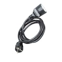 Vorschaubild Kopp Schutzkontaktverlängerung 2m, schwarz