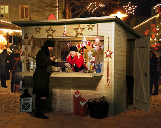 Weka 19 mm Marktstand Verkaufshaus 221