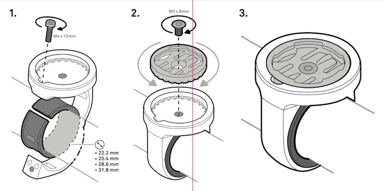 BEELINE Moto II Roller Lenker/Spiegelhalter