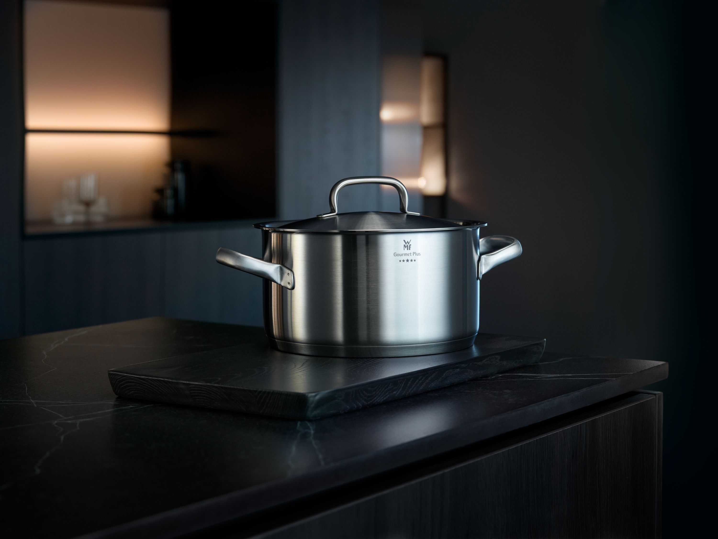 WMF Gourmet Plus Topfdeckel 16 Cm, Edelstahl Matt, Für Alle Herdarten, Made In Germany