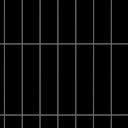 Vorschaubild Handmuster Revét Vinyl Wandfliese Butcherblock Schwarz Hochglanz
