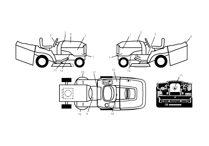 Husqvarna Gartentraktoren 96061006600 CTH150 XP®