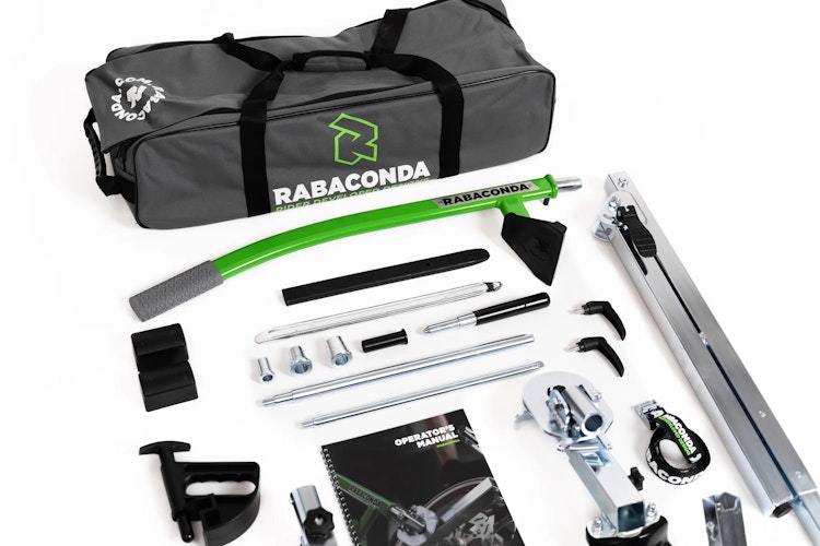 Rabaconda Street Bike Reifenmontiergerät Set für BMW 5-Loch-Felge
