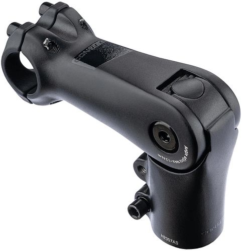 CONTEC Vorbau Lida Hybrid 110 mm schwarz 110 mm lang, 25, 4 mm Lenkerklemmung