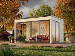 Palmako Gartenhaus Serena 12,6 m² Set 2 Slide - 44 mm