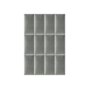 Vorschaubild Mollis Polsterpaneel Grau  30x15 cm