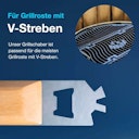 Vorschaubild McBrikett FUSL Grillrost Schaber