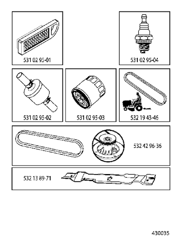 Husqvarna Gartentraktoren 96041002907 LT152