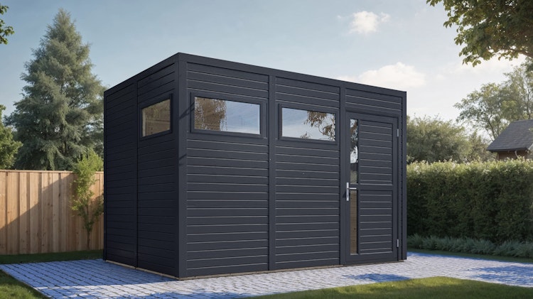 Bertilo Gartenhaus Cubus 3 - 19 mm