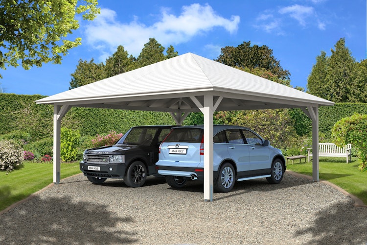 Skan Holz Carport Taunus 634 x 634 cm