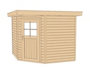 Vorschaubild Weka 21 mm Gartenhaus 229 Eckhaus