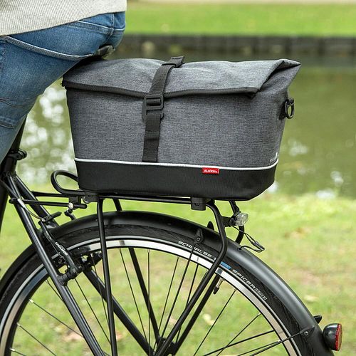 Rixen & Kaul Gepäckträgertasche Rackpack City grau,schwarz