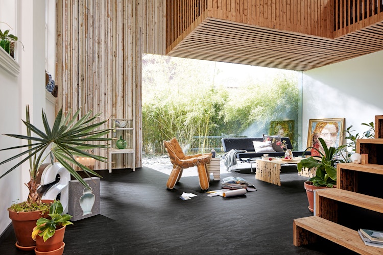 MEISTER Designboden MeisterDesign. comfort DB 600 S  Black Lava 7323 - 853 mm