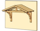 Vorschaubild Skan Holz Design-Vordach Stettin