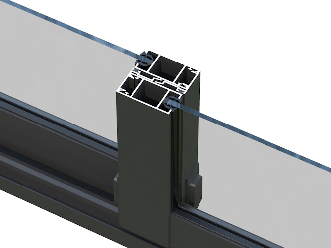 Palmako Glashaus Saga 11,6 m² Slide (Wintergartenanbau inkl. Rückwand)