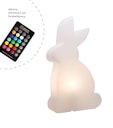 Vorschaubild 8 seasons design LED-Dekoleuchte Shining Rabbit 50 cm (RGB)