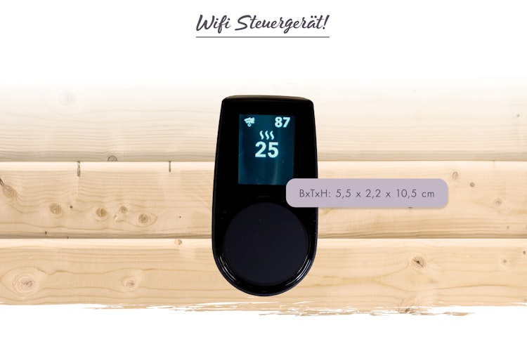 Huum Wlan Sauna Steuergerät "UKU WIFI" mit App-Funktion by Karibu