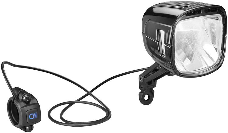 Busch + Müller Scheinwerfer Lumotec IQ-XL Highbeam schwarz für Bosch System 2 (sind bereits mit ein