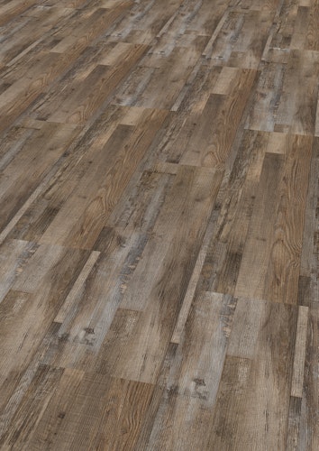 KWG Antigua Novel Altkiefer mocca Designvinyl Fertigfußboden 123,5x30,5 cm