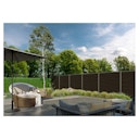 Vorschaubild T&J WAREN WPC Steckzaun-Set - Verschiedene Farben