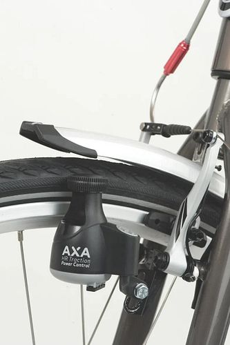 Axa Dynamo HR-Traction Power Control rechts schwarz schwarz / silbergrau SB-verpackt, Mod. 25