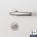 Vorschaubild Griffwerk Türgriff LORITA Piatta-Edelstahl matt DESIGN MANUFAKTUR