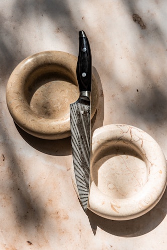 KAI Santokumesser SHUN NAGARE BLACK 7" (18,0 cm)